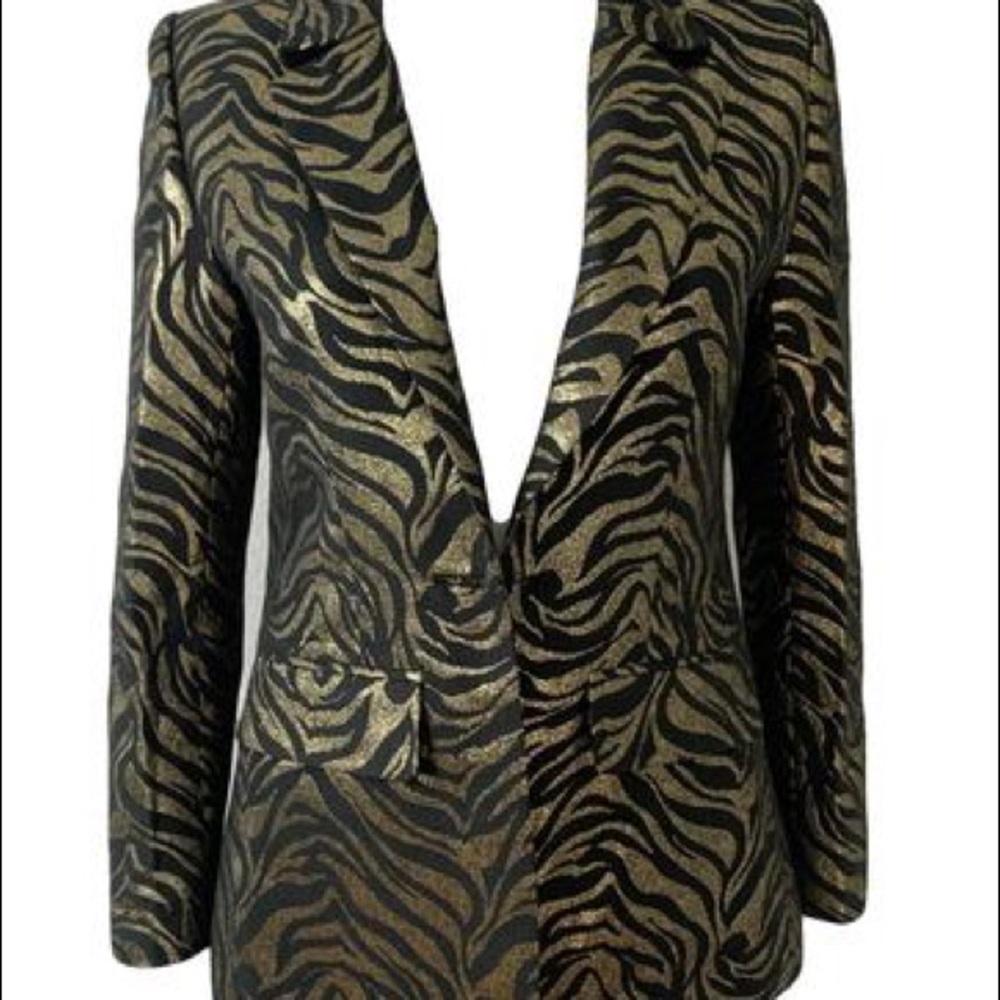 Mink Pink Zebra blazer